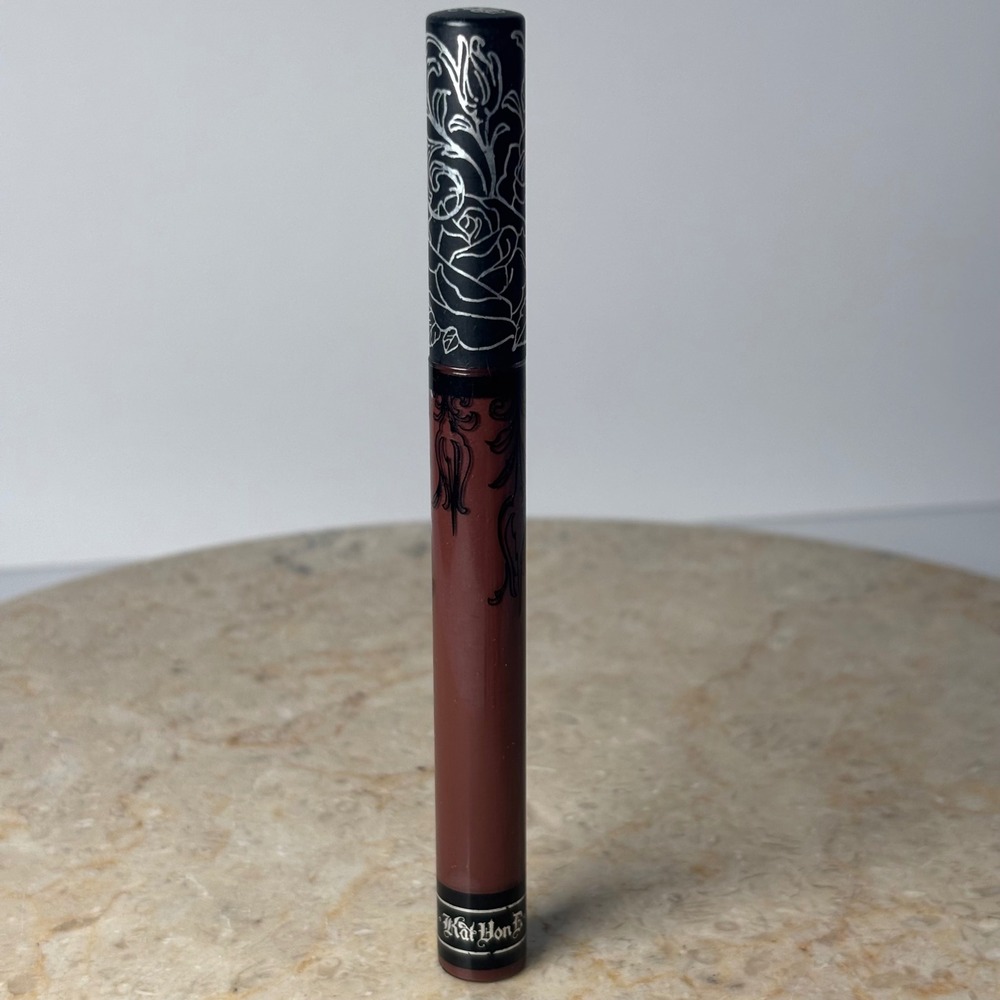 Kat Von D Everlasting Liquid Lipstick 6.6mL Crucifix Deep Brown Matte NWOB